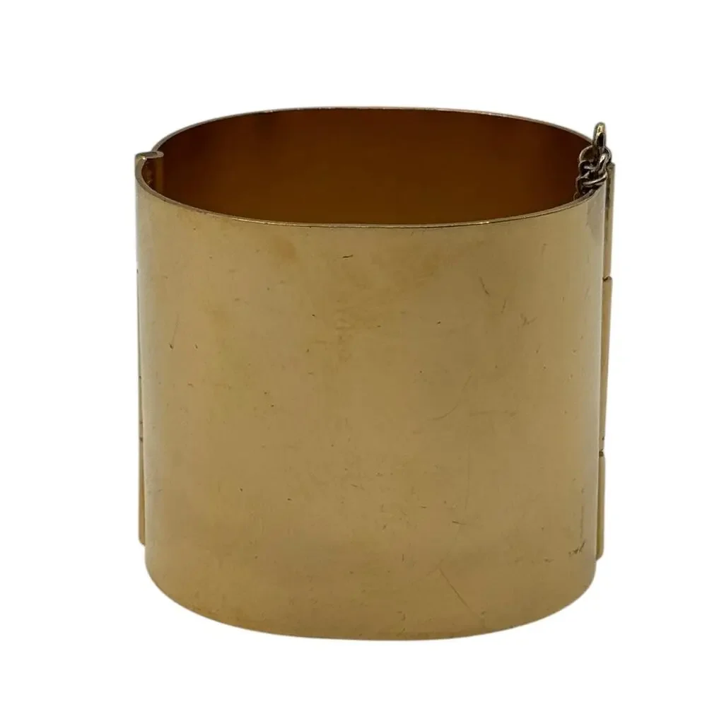 Chanel Snowflake Autumn 2001 Cuff Bangle Bracelet #2